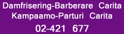 Damfrisering-Barberare Carita / Kampaamo-Parturi Carita logo